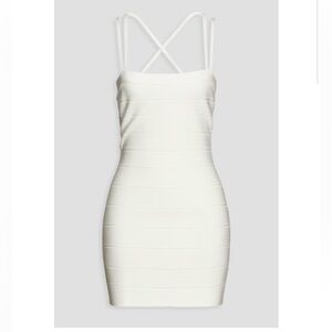NWT Herve Leger White Dress Size Large